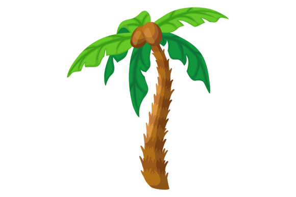 Download Coconut Tree. Cartoon Jungle Palm. Tropi - Jungle palm Collection